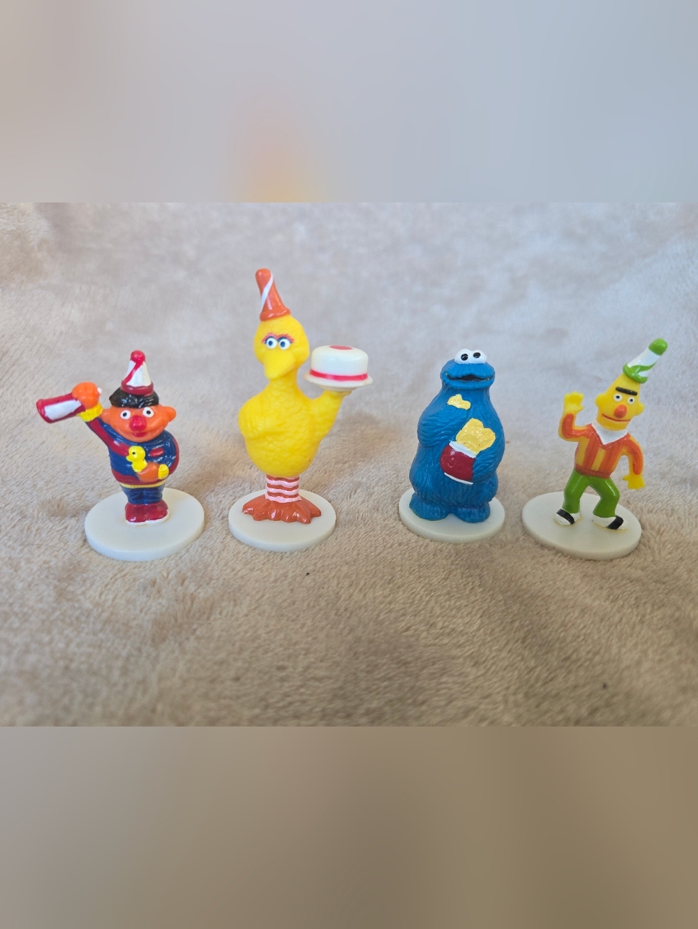 Vintage Sesame Street Cake Topper Accessories
